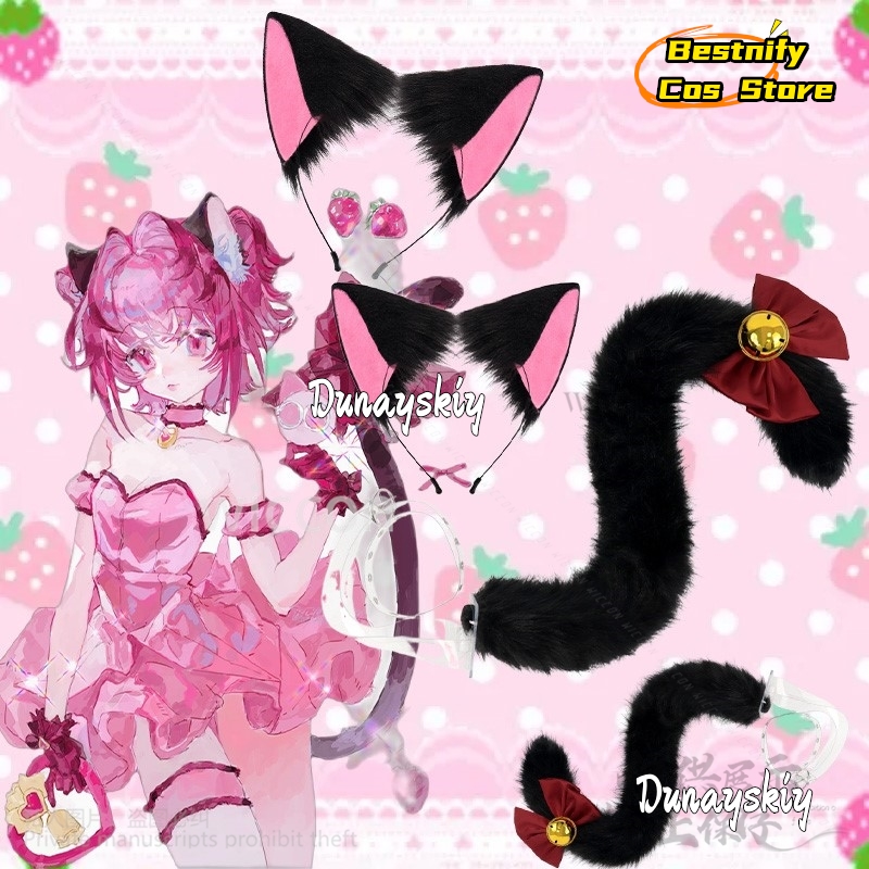 Anime Cosplay Cat - Anime Tokyo Mew Mew Cosplay Momomiya