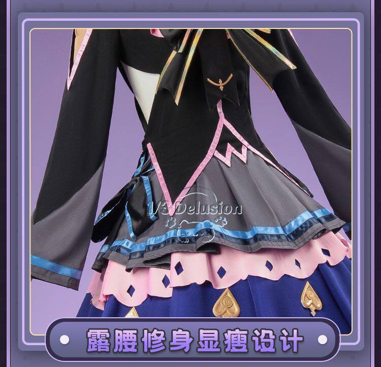 Anime Cosplay Clothes - Arcaea Tairitsu İlk Çatışma Lolita Cosplay