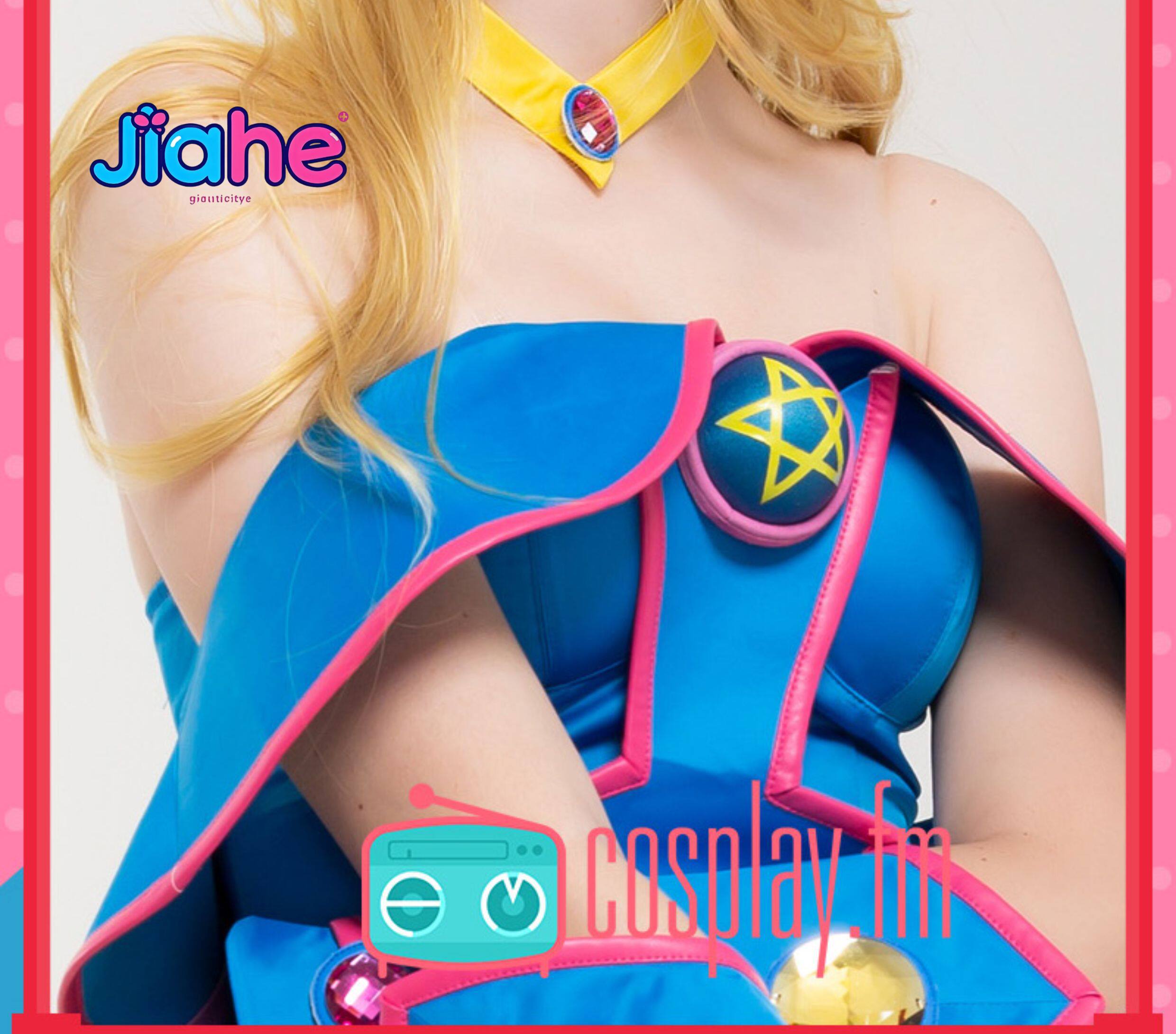 Anime Cosplay Jumpsuit - Koyu Büyücü Kız Anime Yu-Gi-Oh Cosplay