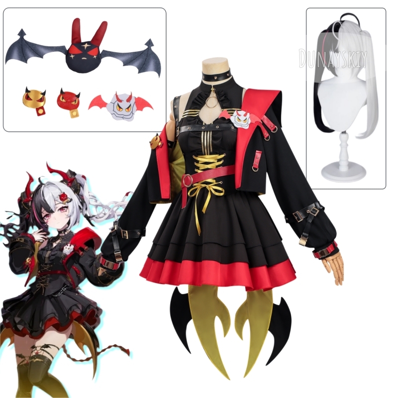 Cosplay Anime Black - NTE Lacrimosa Altın Senfoni Cos Elbise