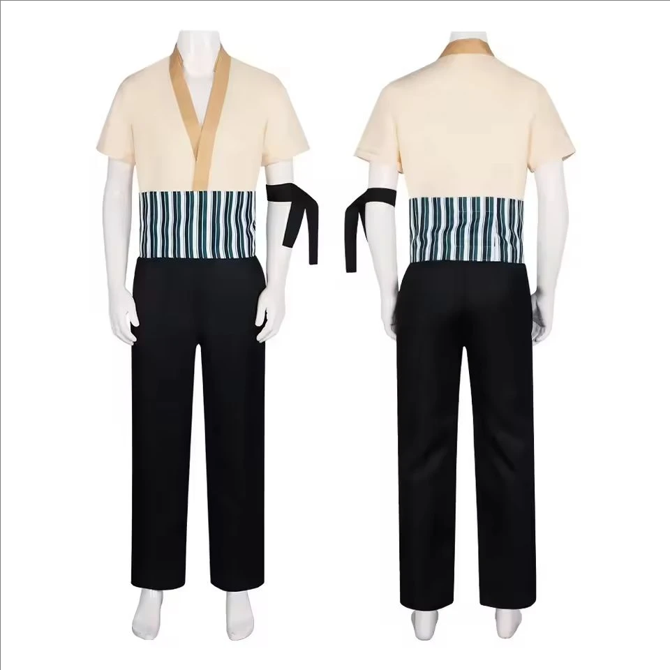 Anime Cosplay One Piece - Roronoa Zoro Cosplay Anime Tek Canlı