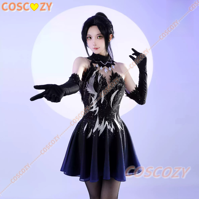 Cosplay Anime Black - Medalist Hikaru Kamisaki Elbise Kostümü, Kadınlar