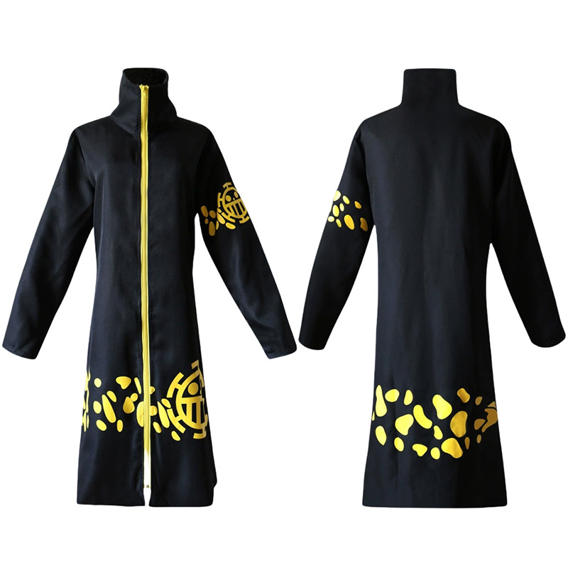 Cosplay Anime Black - Anime Parçası Korsan Hukuku Cosplay Kostüm