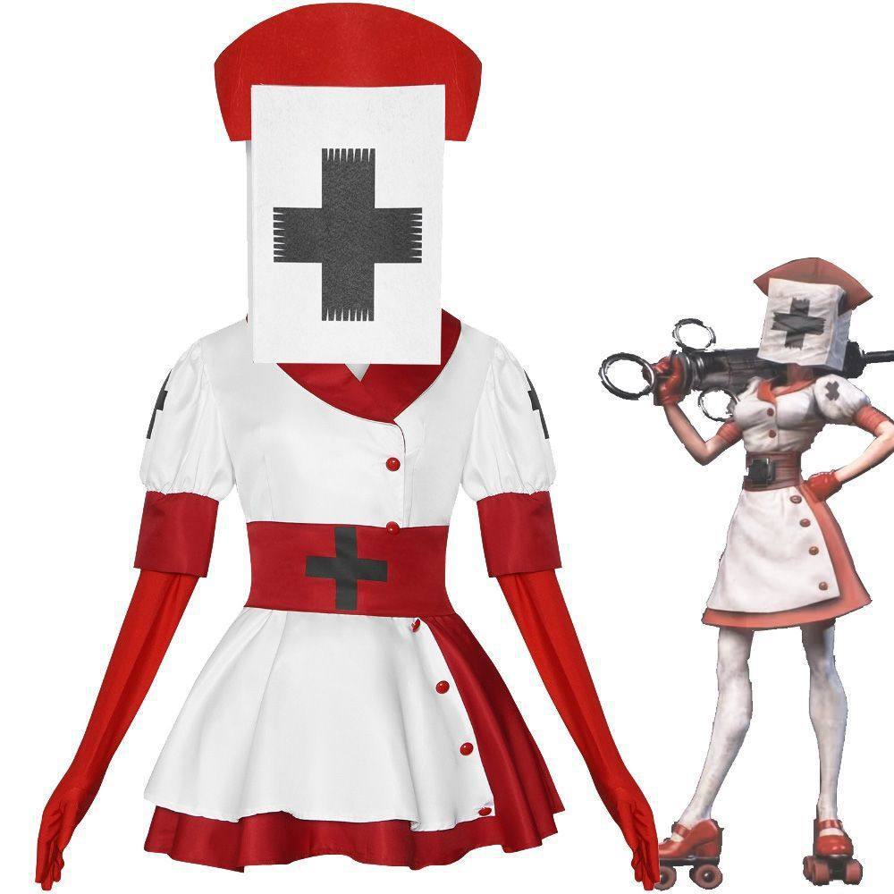 Anime Cosplay Nurse - Oyun Dark Deception Reaper Hemşireler Cosplay