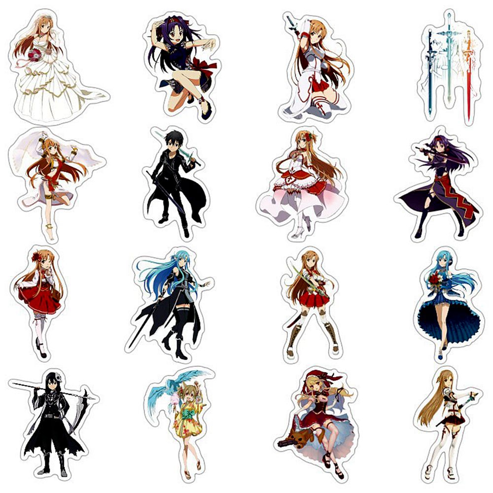 1 paket Anime Etiket Sword Art - Sword Art Online Cape incelemesi ve fiyatı