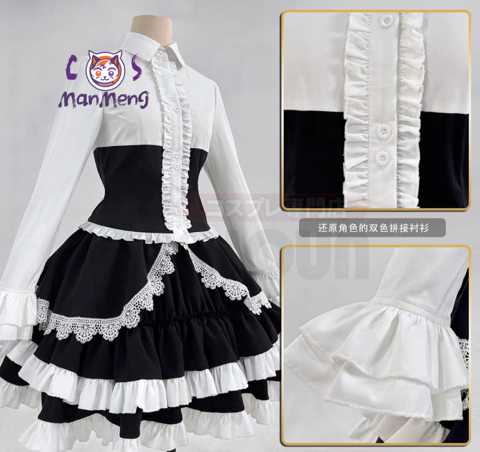 Anime Celestia Ludenberg yasuh - Anime Cosplay Outfit Girl incelemesi ve fiyatı