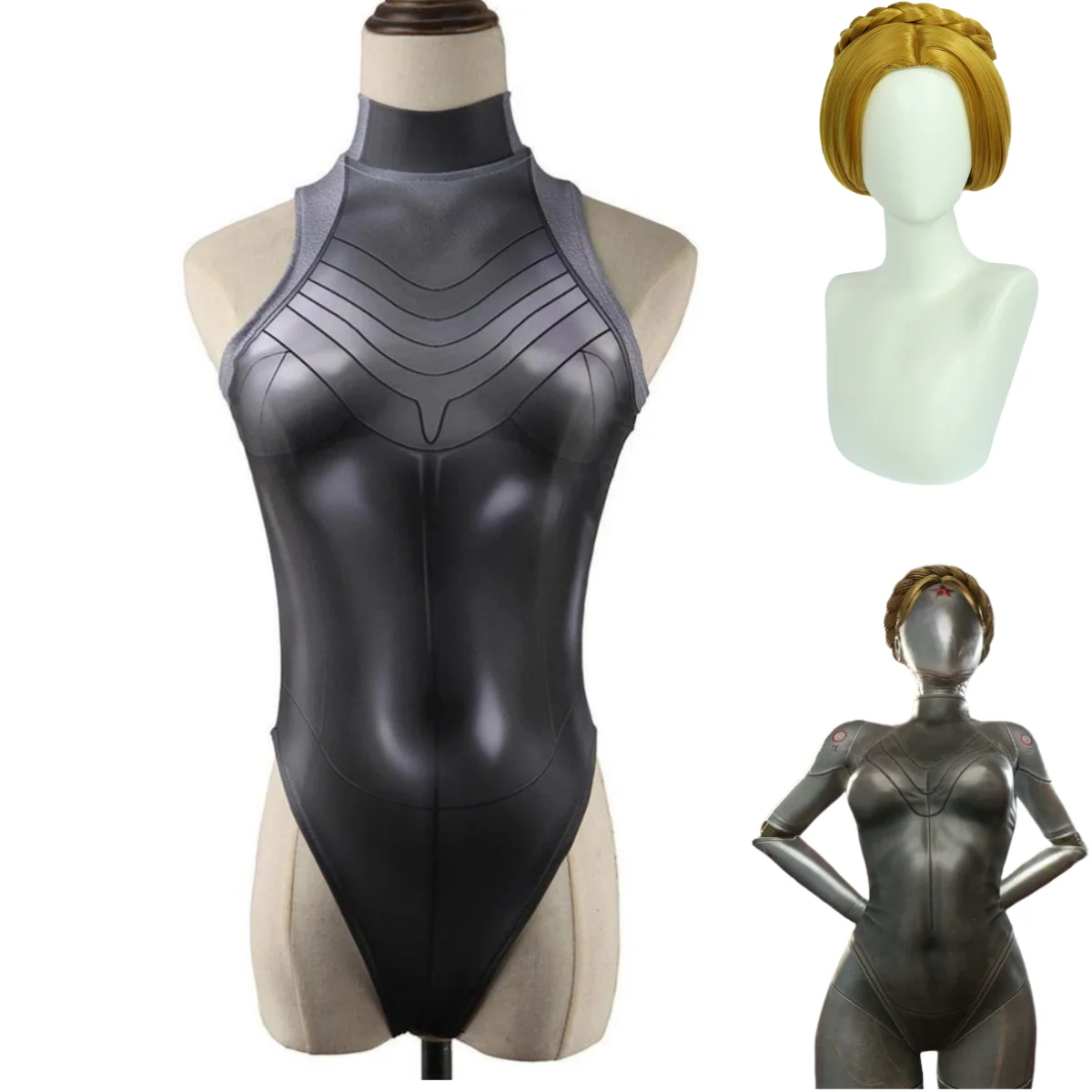 Robot Twins Cosplay Kostüm Kad - Anime Cosplay Jumpsuit incelemesi ve fiyatı