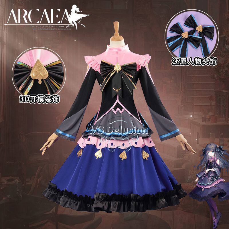 Arcaea Tairitsu İlk Çatışma Lo - Anime Cosplay Clothes incelemesi ve fiyatı