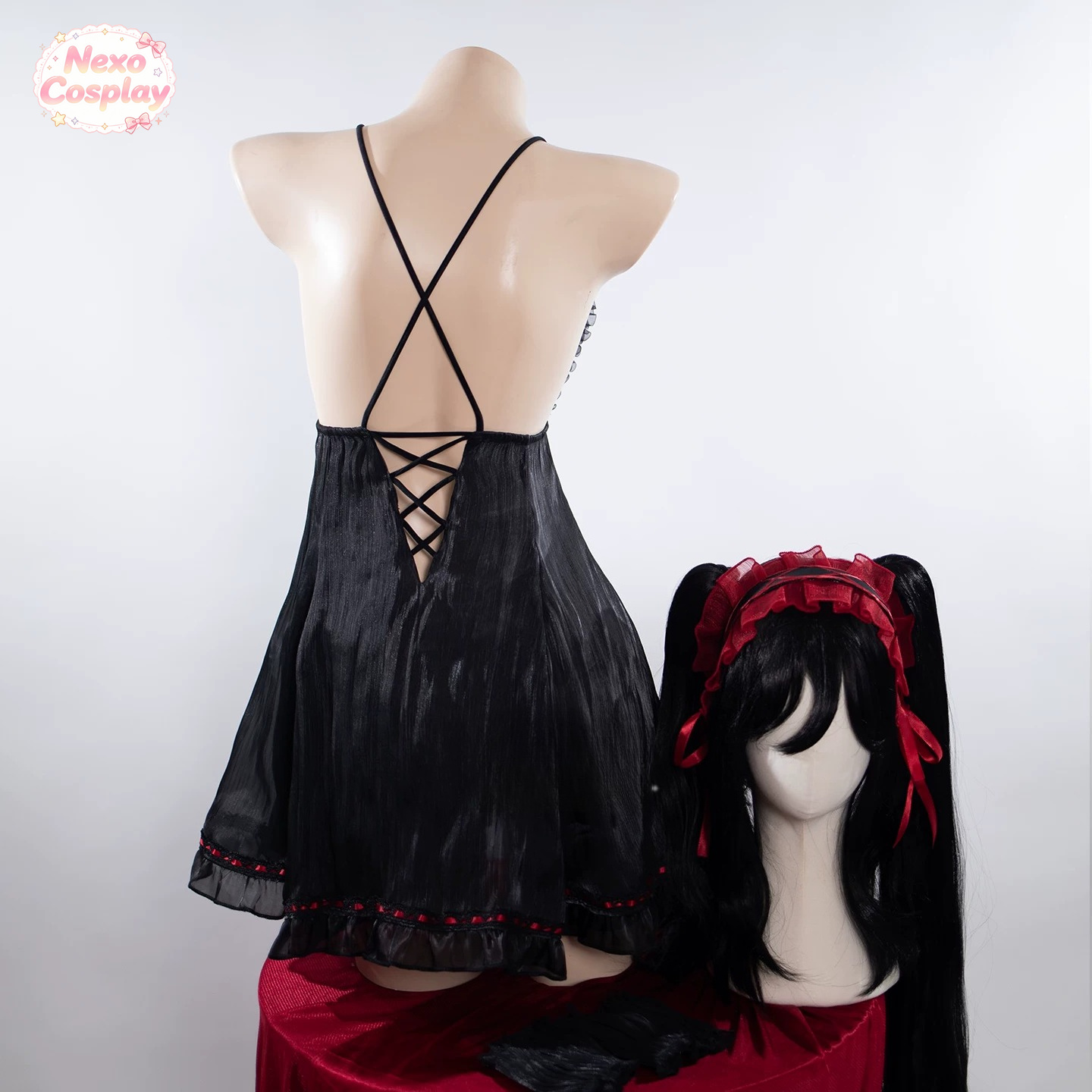 Date A Live Tokisaki Kurumi Co - Cosplay Anime Black incelemesi ve fiyatı