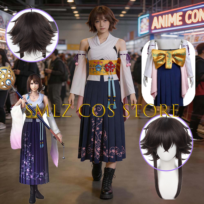 Smlz FFX Yuna Cosplay Anime FF - Cosplay Anime Top incelemesi ve fiyatı