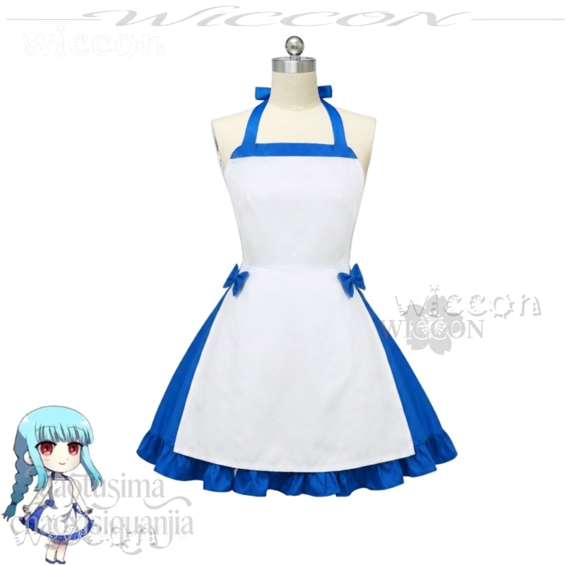 Zeno Ushirono Natsu Mavi Beyaz - Zenos Anime Cosplay incelemesi ve fiyatı