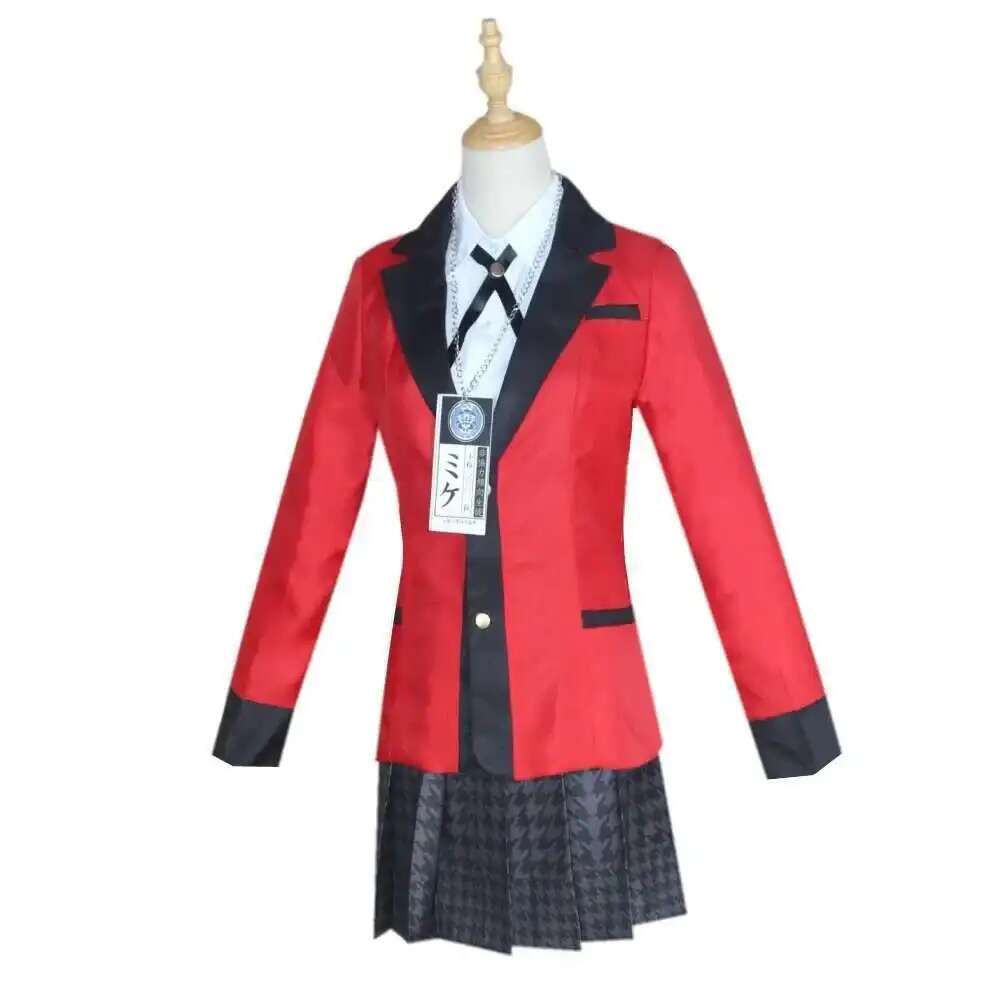 Anime Kakegurui Jabami Yumeko  - Anime Cosplay Outfit Girl incelemesi ve fiyatı
