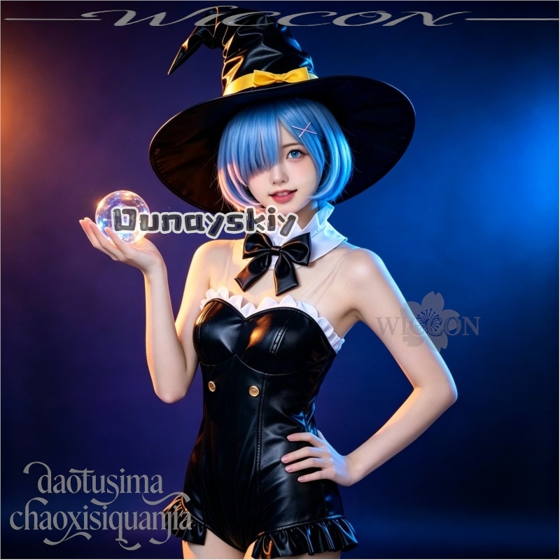 KS*12Anime Re Zero Cosplay Rem - Re Zero Rem Wig incelemesi ve fiyatı