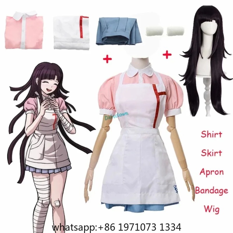 Danganronpa Mikan Tsumiki Cosp - Anime Cosplay Nurse incelemesi ve fiyatı