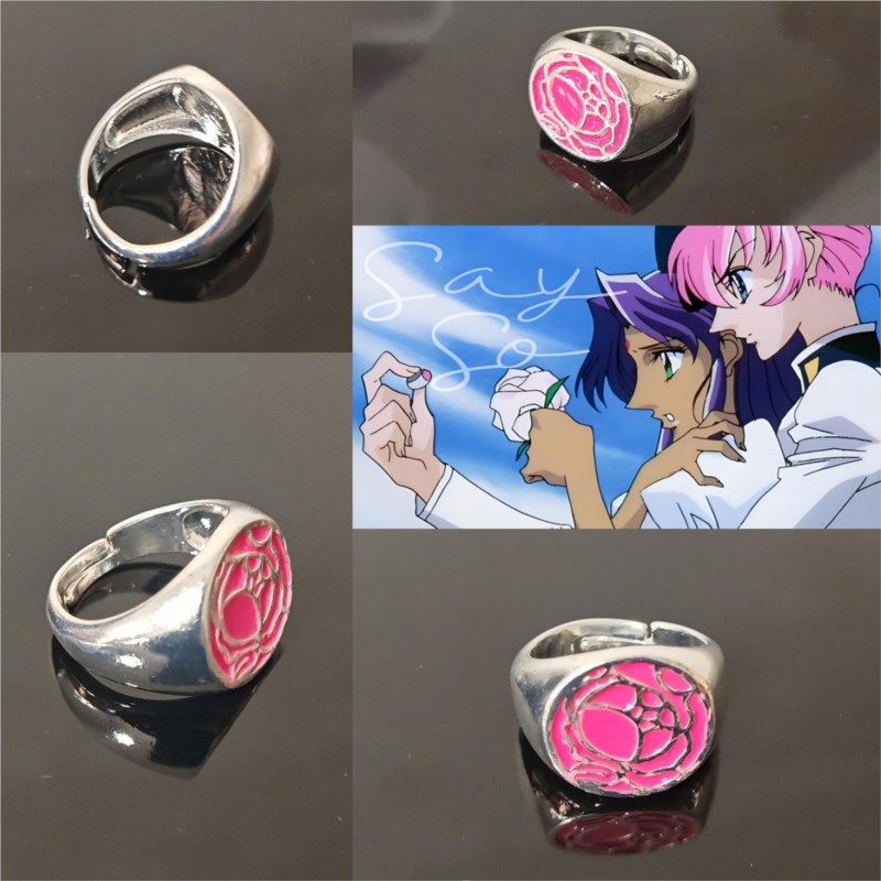 Pembe Gül Yüzük Tenjou Utena D - Anime Cosplay Outfit Girl incelemesi ve fiyatı