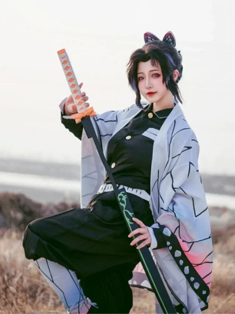Kochou Shinobu Cosplay Kostümü - Demon Slayer Haori incelemesi ve fiyatı
