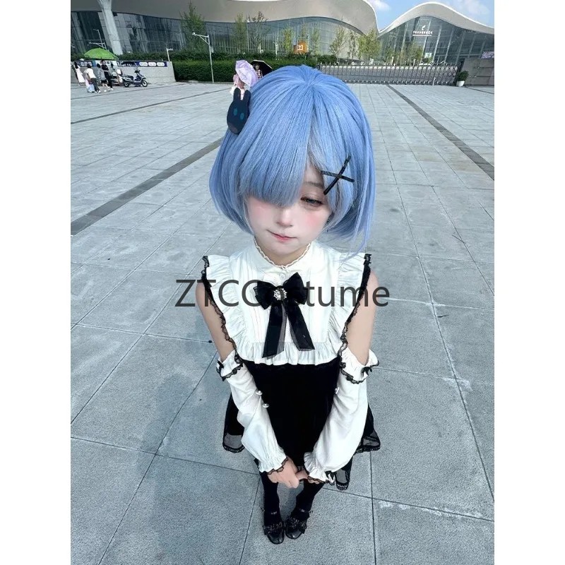 Rem Lolita Elbise Anime Cospla - Re Zero Rem Wig incelemesi ve fiyatı