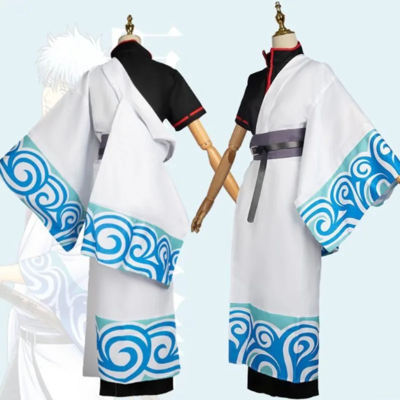 Yeni Anime Gintama Sakata Gint - Anime Cosplay Kostüm incelemesi ve fiyatı