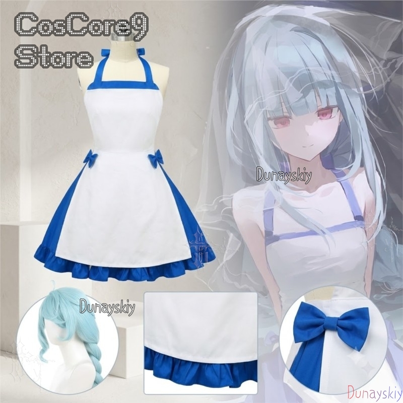 Mavi Karakter Elbise Zeno Yaz  - Zenos Anime Cosplay incelemesi ve fiyatı