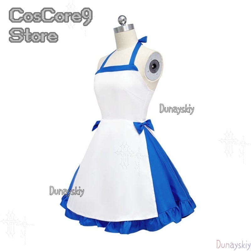 Mavi Karakter Elbise Zeno Yaz  - Zenos Anime Cosplay incelemesi ve fiyatı