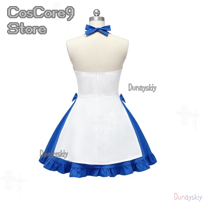 Mavi Karakter Elbise Zeno Yaz  - Zenos Anime Cosplay incelemesi ve fiyatı
