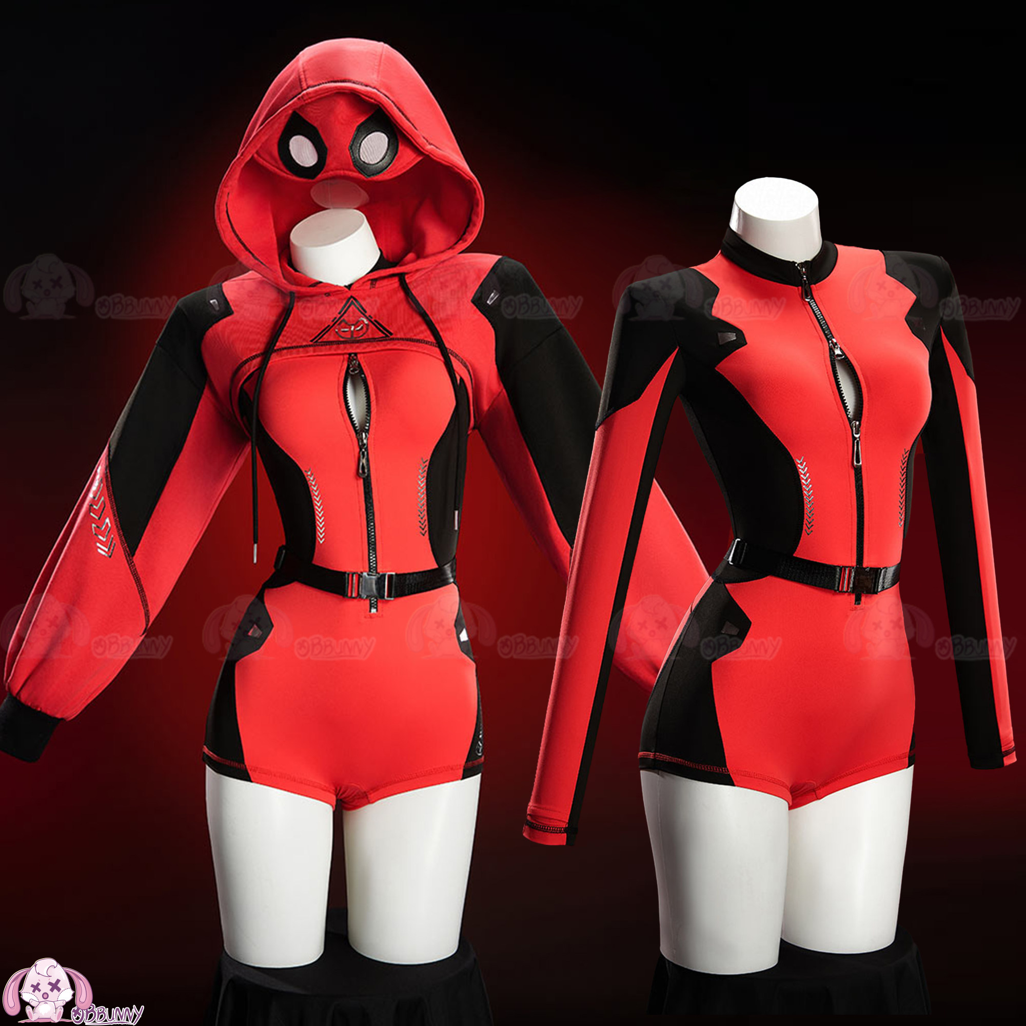 DeadPooing Cosplay Kostüm Kıya - Anime Cosplay Jumpsuit incelemesi ve fiyatı