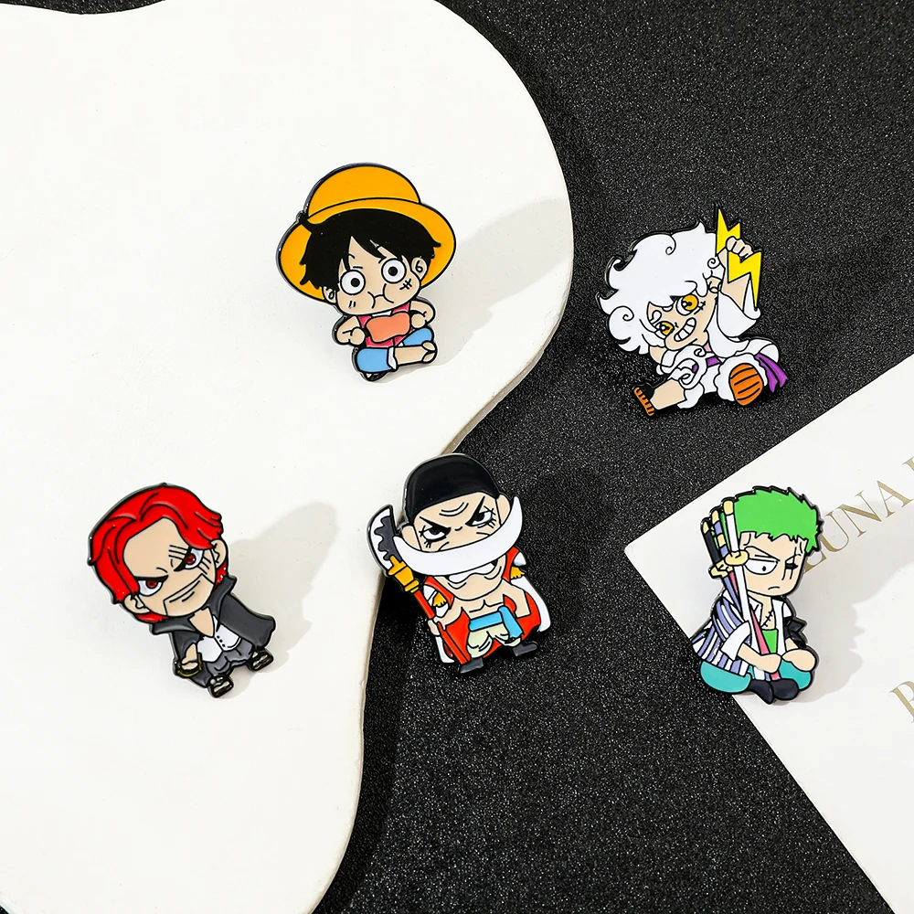 5 Adet Kişilik Broş Sevimli Be - Anime Cosplay One Piece incelemesi ve fiyatı