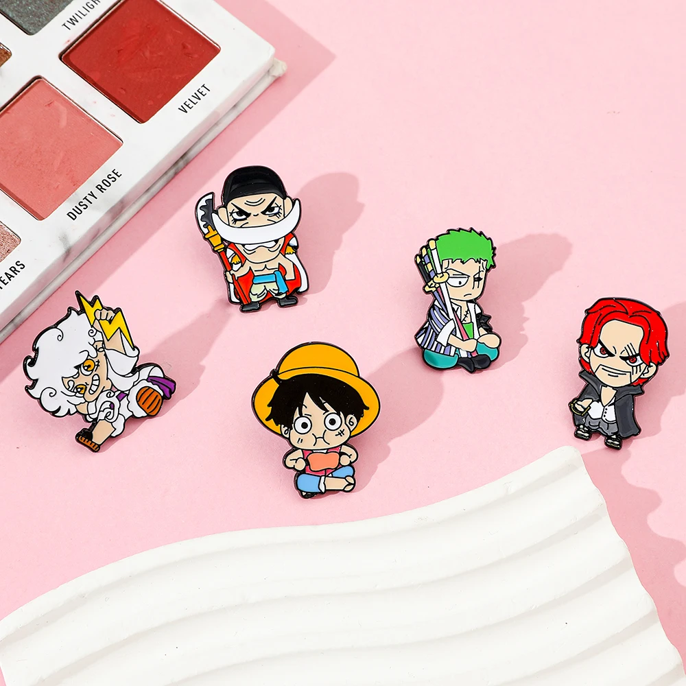 5 Adet Kişilik Broş Sevimli Be - Anime Cosplay One Piece incelemesi ve fiyatı