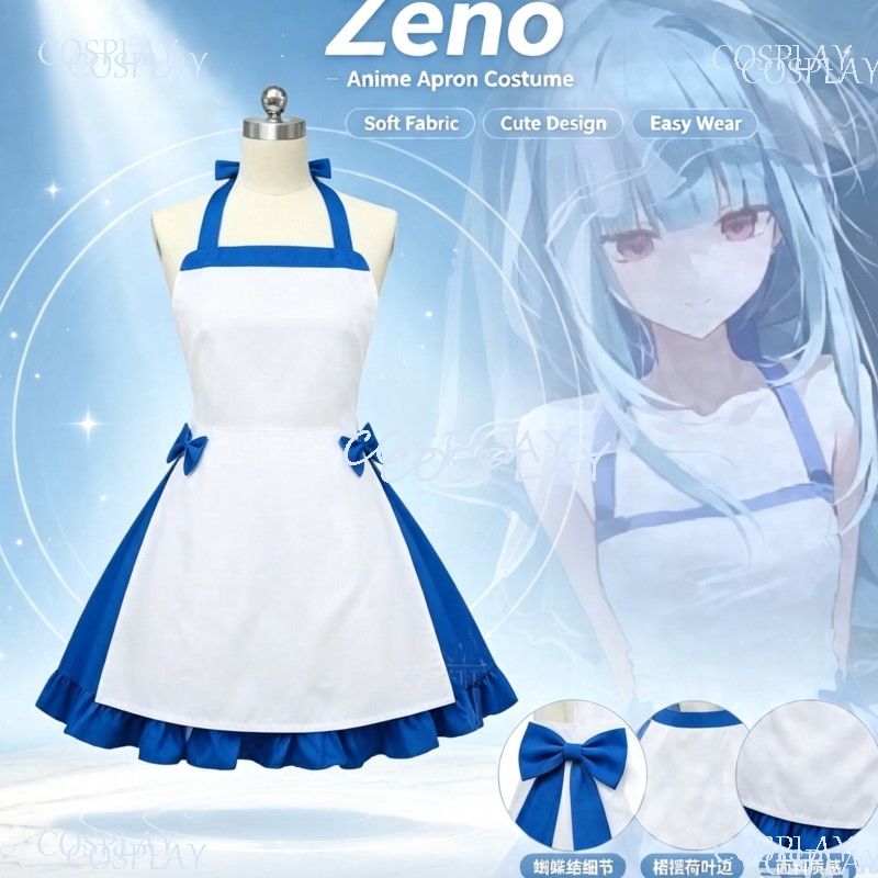 Mavi Cadılar Bayramı Tam Cospl - Zenos Anime Cosplay incelemesi ve fiyatı