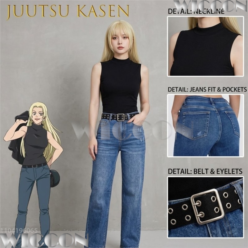 Jujutsu Kaisen Sezon 3 Culling - Anime Cosplay Jumpsuit incelemesi ve fiyatı